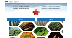 Desktop Screenshot of pgrc3.agr.gc.ca