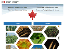 Tablet Screenshot of pgrc3.agr.gc.ca