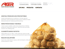 Tablet Screenshot of agr.lt